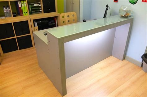 Diy Building A Reception Desk Mostradores Recepcion Recepciones