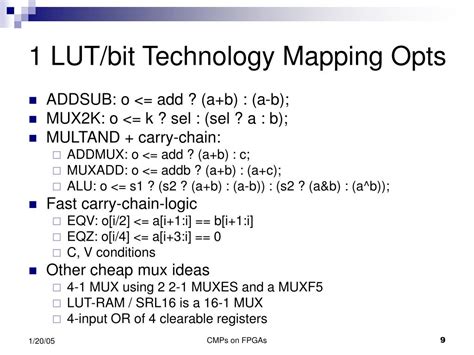 Ppt Mapping Cmps To Xilinx Fpgas Powerpoint Presentation Free