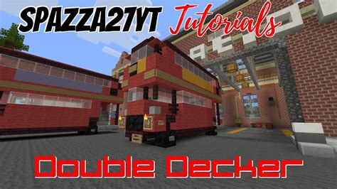 London Double Decker Minecraft Tutorial Youtube