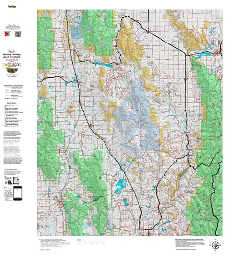 Idaho General Unit 74 Land Ownership Map Map By Idaho Huntdata Llc