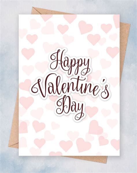 Free Printable Valentine Note Cards Printable Templates