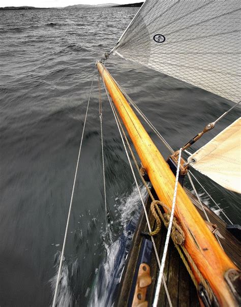 Mallard, my golant gaffer is for sale. Golant Gaffer "Eileen Mor" hunting across Lake Costance ...