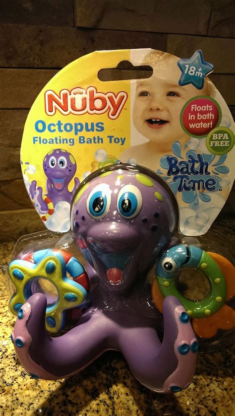 Live Like A Mom Nuby Octopus Floating Bath Toy Review