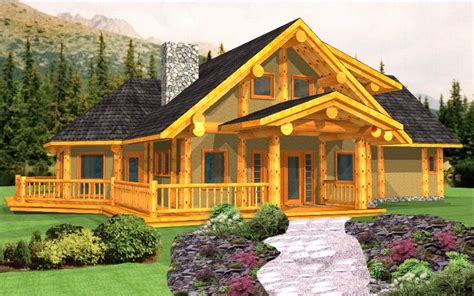 With over 20 years experience on modular house, our engineering team can design the house as per your ideas. Log Post and Beam Package | Anesty | Log Home Plans