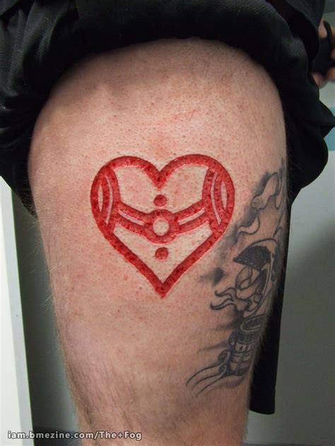 New scarification by Ryan Ouellette at Precision Body Arts in Nashua