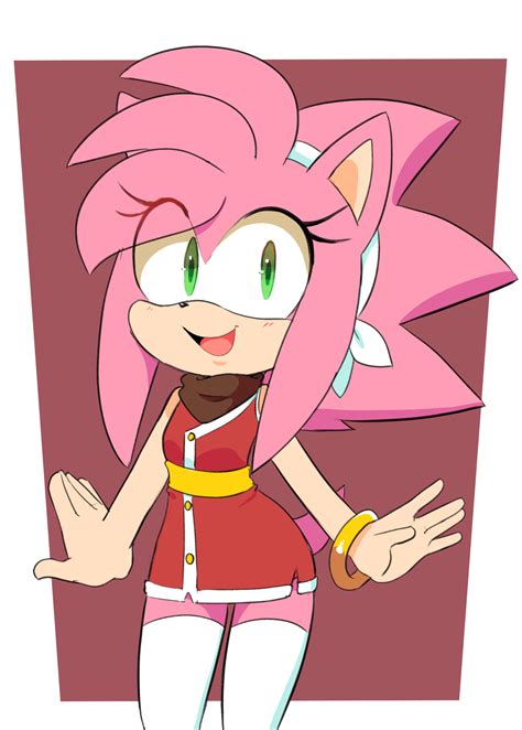 Redesign Amy Rose By Hearlesssoul On Newgrounds