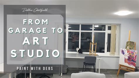We Converted Our Garage Into An Art Studio Youtube