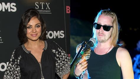 Mila Kunis On Dating Macaulay Culkin You Couldnt Walk Down The Street With Him