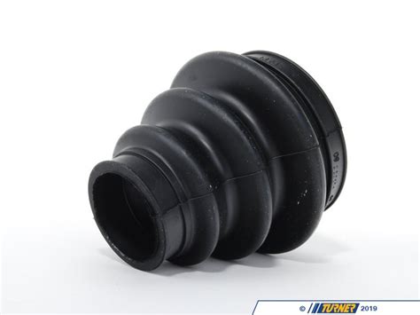 Looks like the joint is sold separately and it looks pretty accessible from cv joint swap does not require dropping the diff, just the exhaust (and only the rear section if your exhaust setup is as such). 33217840674 - Rear Axle CV Boot Repair Kit - Outer - E46 E85 | Turner Motorsport