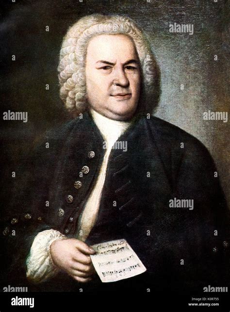 Johann Sebastian Bach Painting High Resolution Stock Photography And