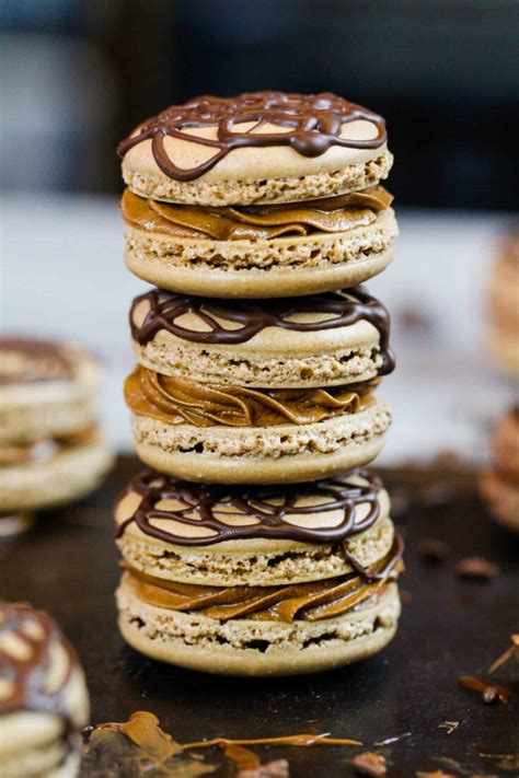 Nutella Macarons With Fluffy Nutella Buttercream Chelsweets