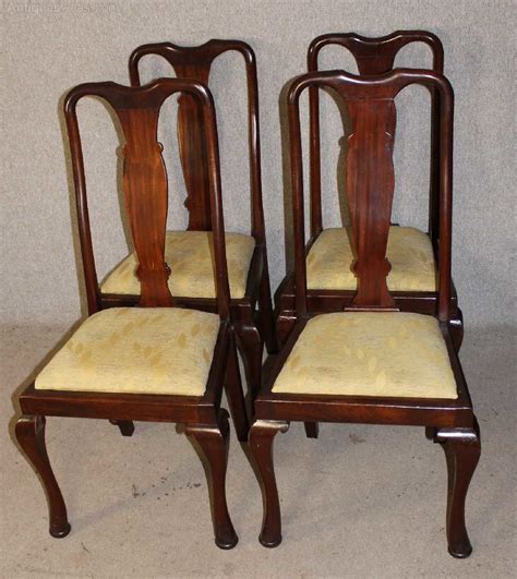 Buy queen anne antique chairs and get the best deals at the lowest prices on ebay! Set 4 1930's Mahogany Queen Anne Dining Chairs - Antiques ...