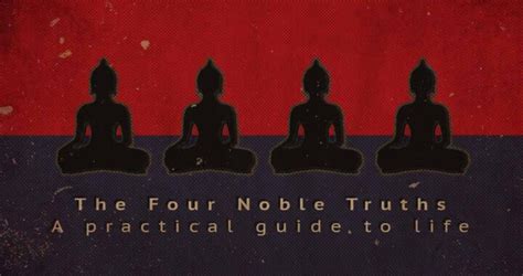 The Four Noble Truths Good Thoughts Counselling