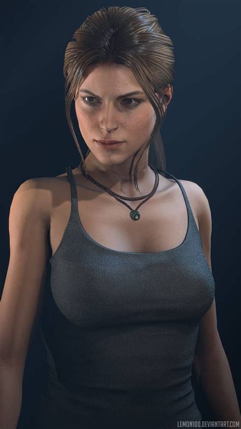 Barbell Lara Croft 2015 Beta By Lemonysenpai On Deviantart Tomb