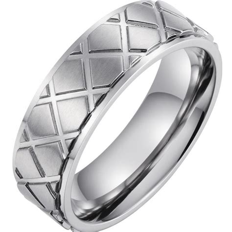 Ring Titanium Mens Rings