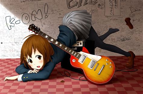 Anime Girl Guitar Wallpapers Wallpaper Cave