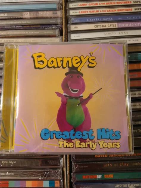 Barney Barneys Greatest Hits The Early Years Cd 2000 Emi New Sealed