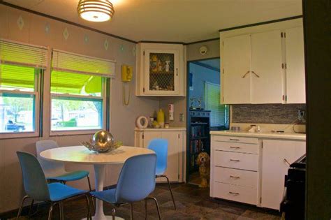 Single Wide Goes Retro With Affordable Mobile Home Remodel