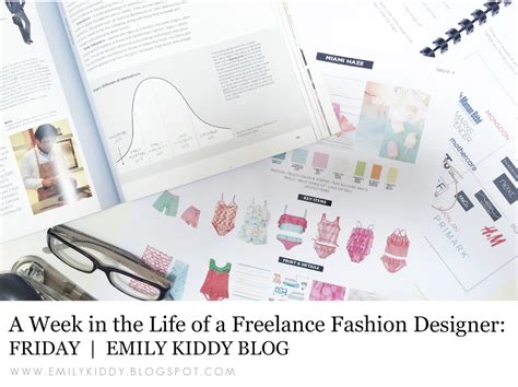 Emily Kiddy A Week In The Life Of A Freelance Fashion Designer Friday