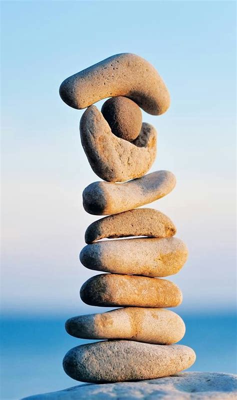 The Cairn Symbol Of Balance Love Cairns I Would Like To Start One In