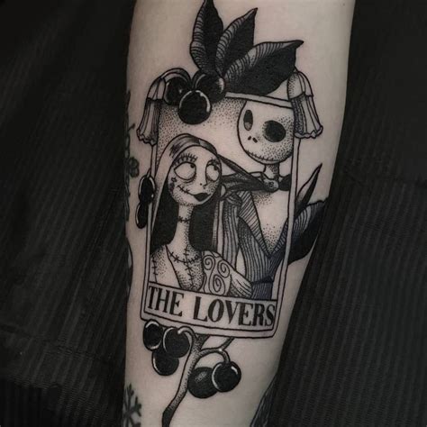 20 Jack Skellington Tattoos And Sally Tattoos Jack Skellington