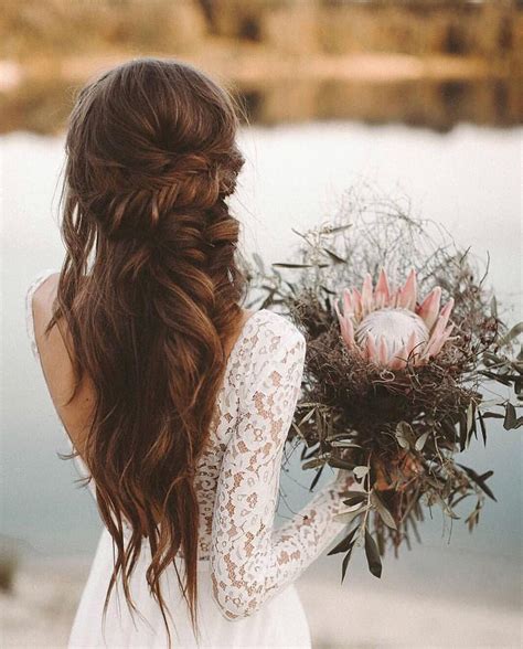 purewow weddings 💍👰🏻 on instagram “super long hair and mermaid waves are a match made in heaven