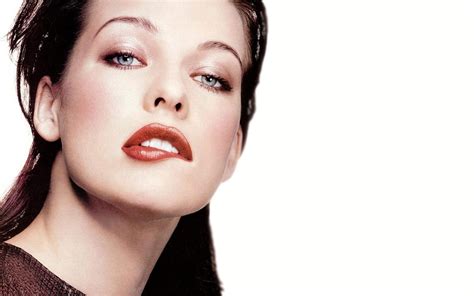 Wallpaper Face Model Milla Jovovich Makeup Celebrity Singer