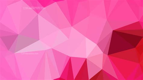 Abstract Pink Polygon Background Graphic