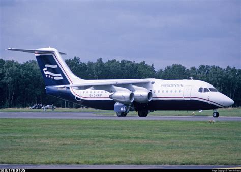 G Ohap British Aerospace Bae 146 200 Presidential Airways Peter