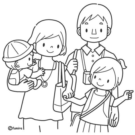 Dibujos infantiles del Día de la Familia para colorear – Información