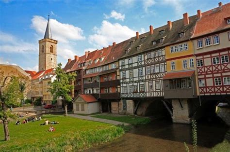 They built there iving quarters above their shops. A Weekend In... Erfurt, Germany | The Times