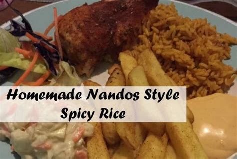 Homemade Nandos Spicy Rice An Amazing Fakeaway Recipe For All The