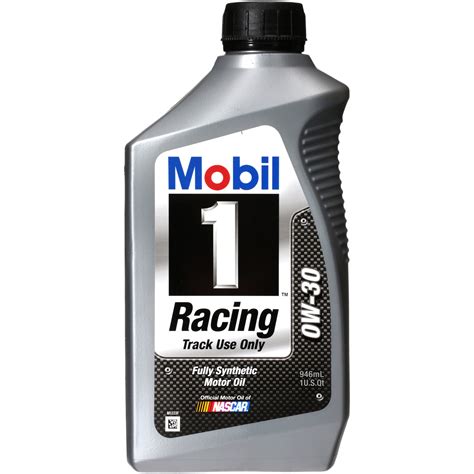 12 Pack Mobil 1 Racing Synthetic Motor Oil 0w30 1 Quart