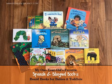I would suggest asking your students about where they buy their books and whatnot, then going there and looking for basic spanish books. My 1-Year-Old's Favorite Spanish and Bilingual Books: Best ...