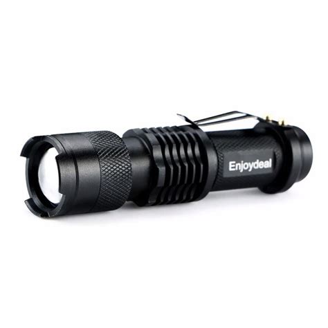 New Mini Flashlight 2000 Lumens Cree Q5 Led Torch Aa14500 Adjustable