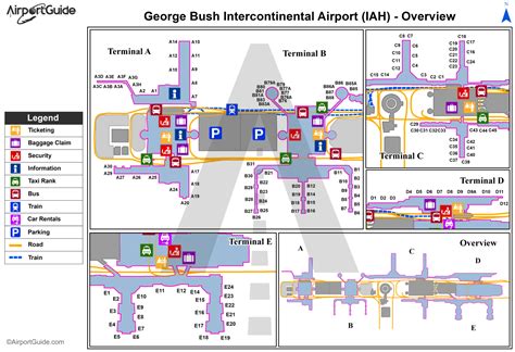 Houston George Bush Intercontinentalhouston Iah Airport Terminal