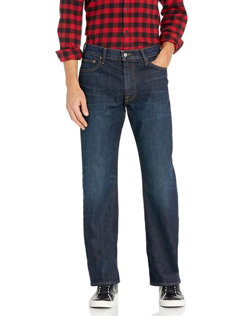 Lucky Brand Mens 181 Relaxed Straight Jean Denim Fit