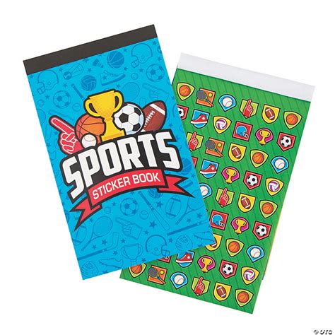 Sports Sticker Books Oriental Trading