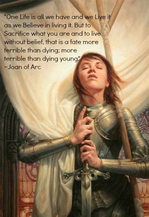 Joan Of Arc Was Wise Beyond Her Years Saint Quotes Catholic Catholic