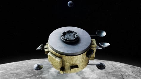 Esprit Lunar Gateway Station Model Turbosquid 1699906