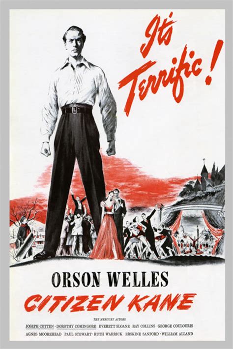Film Movie Citizen Kane Its Terrific Orson Welles Show Etsy