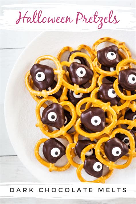 These Halloween Pretzel Bites Are So Quick And Easy To Pull Together