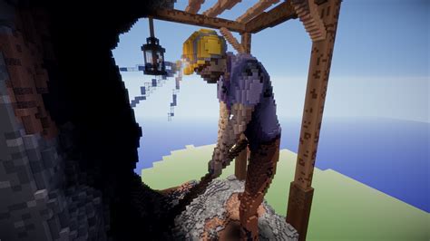 Steve Mining For Diamonds In Minecraft Gaming