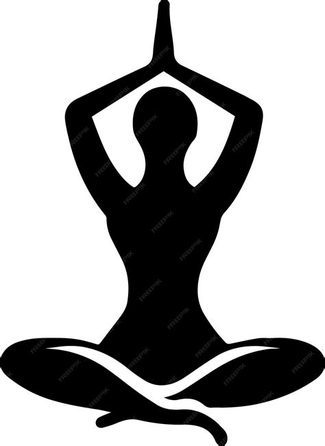 Premium Vector Women Doing Yoga Vector Silhouette Illustration