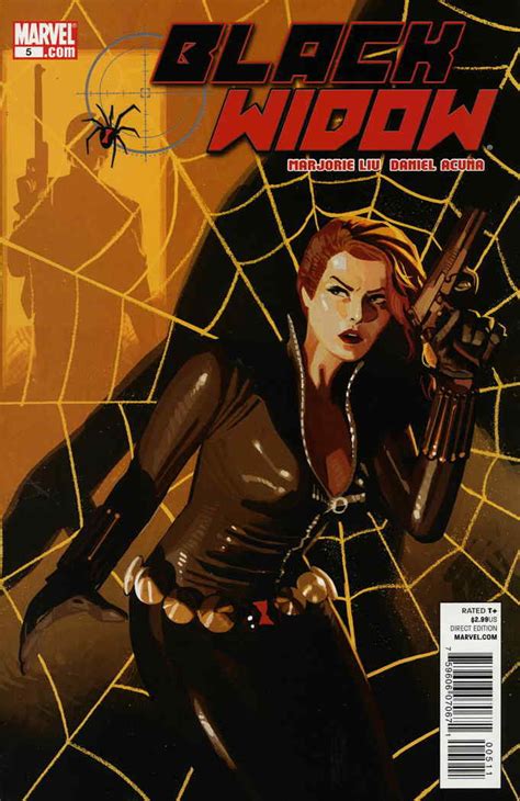 Black Widow Vol 4 5 Vf Marvel Comic Book