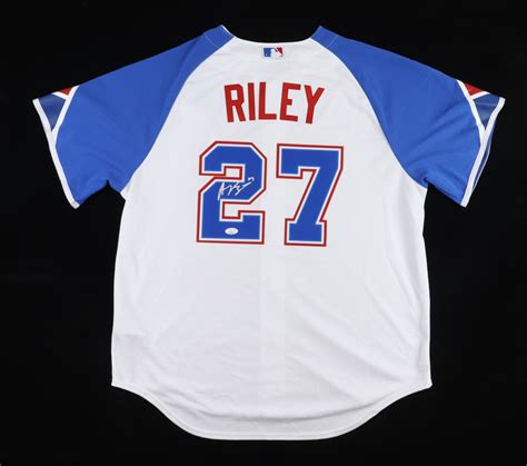 Austin Riley Signed Braves Jersey Jsa Pristine Auction