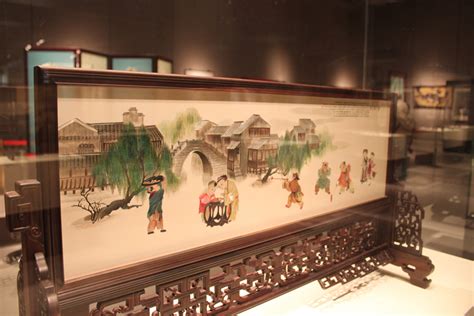 The unique display takes place in our embroidery studios and is only open on set days, so please visit our website for dates. Chinese embroidery art exhibition in Beijing -art-English