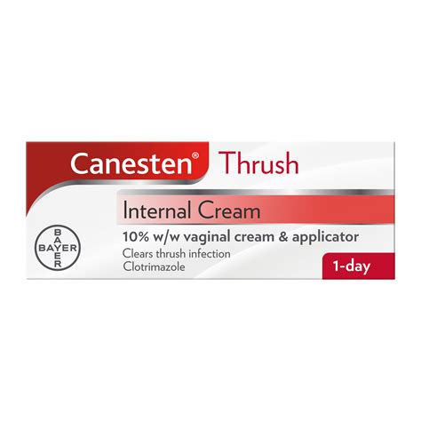Canesten Thrush Internal Vaginal Cream Canesten Products