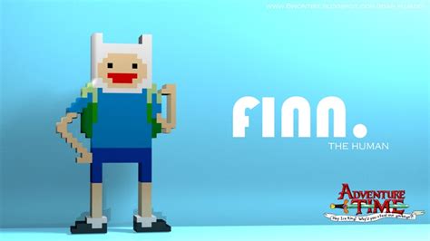 Finn The Human 3d Pixel Art Finn Adventuretime Pixel Art Finn The