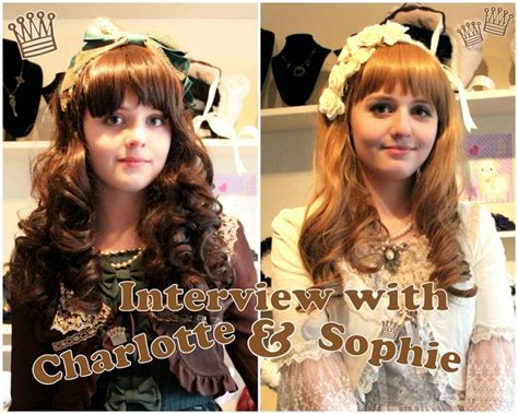 Lolita Wonderland Interview With The Lolita Charlotte And Sophie